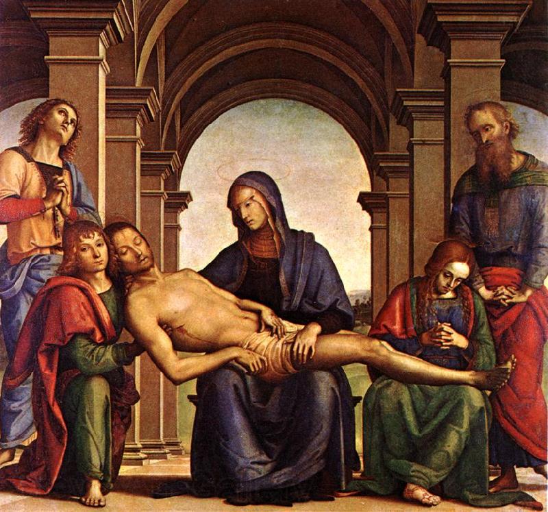 PERUGINO, Pietro Pieta af Spain oil painting art